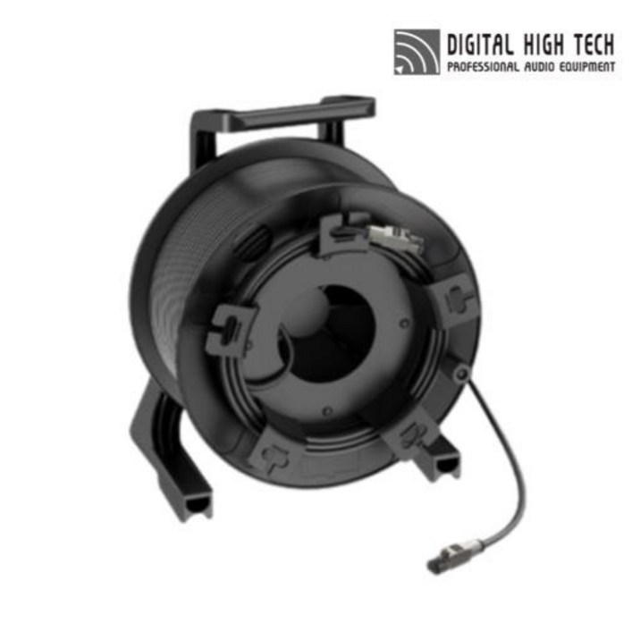 록스톤 CAT6a 오디오 랜케이블 + 케이블릴 무대 방송 행사용 70M 완제품 세트, 1개