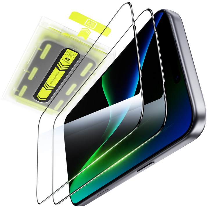 WSKEN 고화질 9H+강화유리 액정보호필름 자동흡착먼지제거수트는, 2개