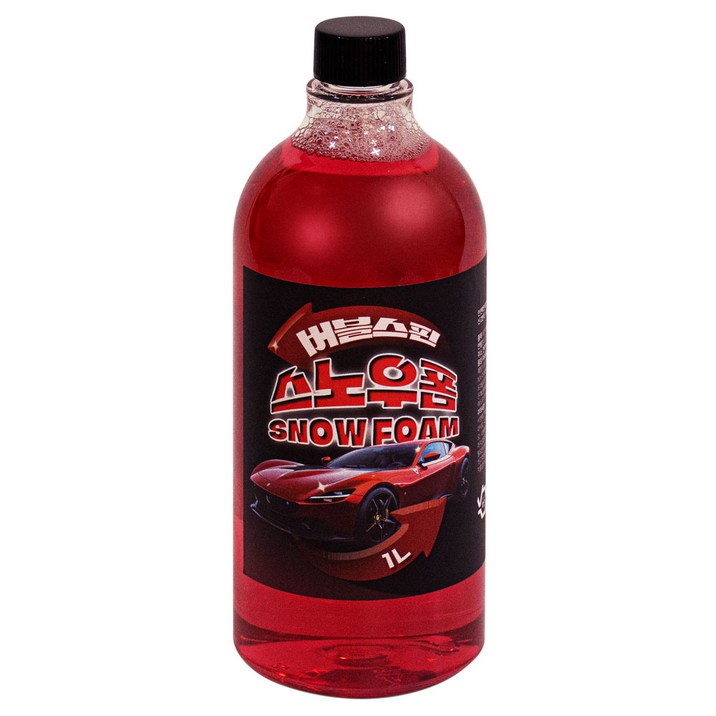 버블스핀 고농축 스노우폼