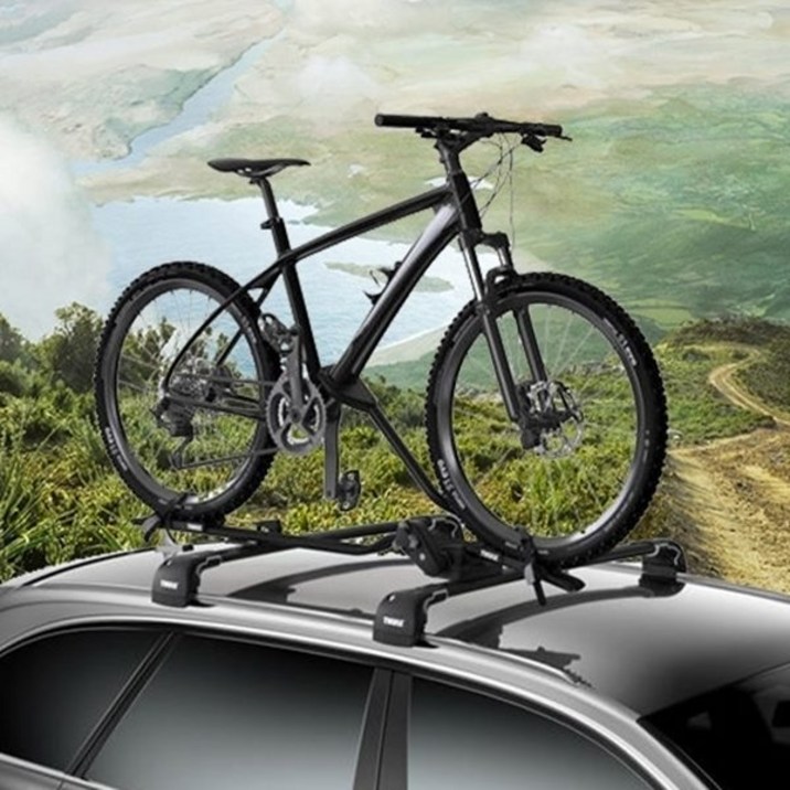 하이브-유통 차량용 지붕 자전거 고정 루프형 캐리어