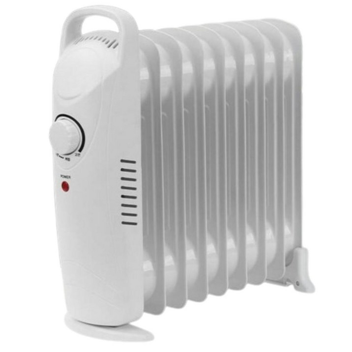 미니 전기 라디에이터 9핀 화장실 가정용 사무실 캠핑 욕실 라지에터 동파방지