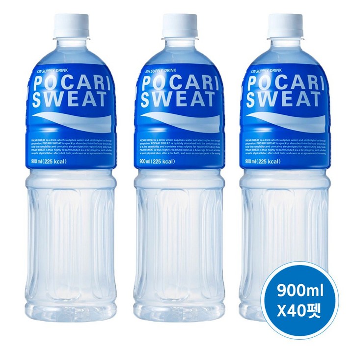 포카리스웨트 900ml 40페트 20펫X2, 40개, 900ml