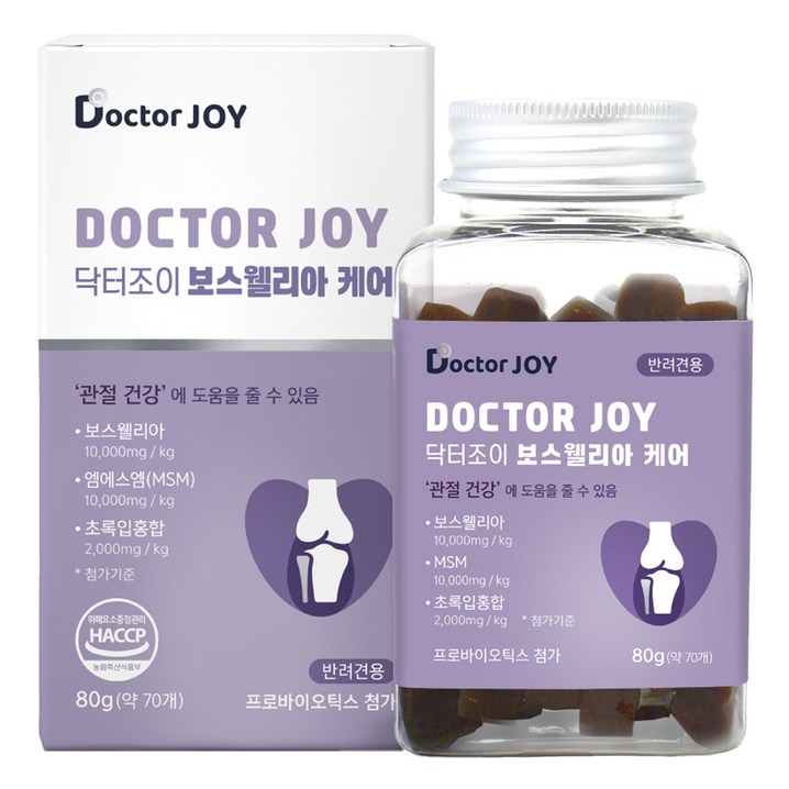 닥터조이 강아지 케어 영양제