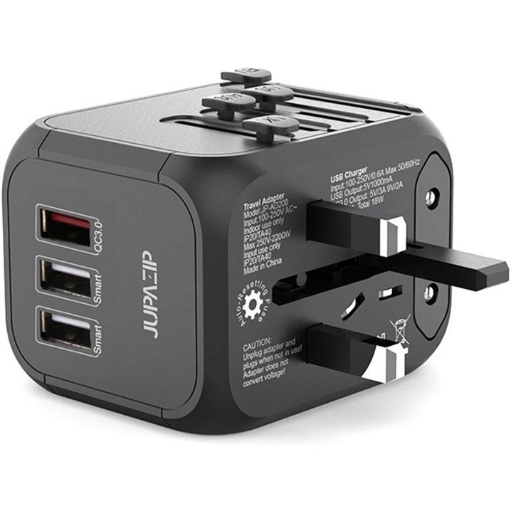 주파집 USB 3포트 고속 일반 여행용 멀티어댑터 주파집 USB 3포트 고속 일반 여행용 멀티어댑터
