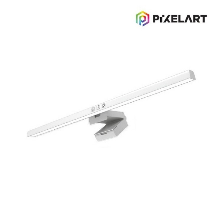 픽셀아트  LED 모니터 조명 LED 터치 스크린바 화이트