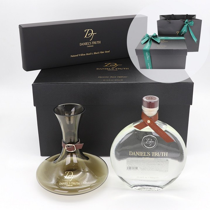 백화점정품 다니엘트루스 와인 디켄터 디자인 리드 디퓨저 밤쉘향 리본포장,쇼핑백동봉