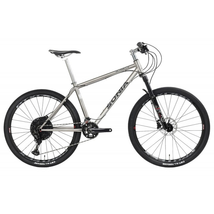 소니아 베이론1.0 시마노 XT 24단 티타늄 MTB 자전거 완조립, 1개, 170cm, 15인치 소니아 베이론1.0 시마노 XT 24단 티타늄 MTB 자전거 완조립, 1개, 170cm, 15인치