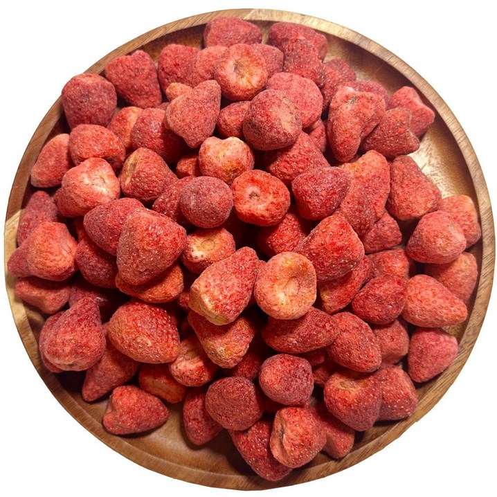 장수왕 딸기칩 25년도 생산 햇딸기 동결건조 과일칩 야채칩 건조딸기 건딸기