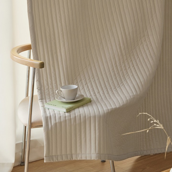 쉬즈홈 워머 3중직 패딩 바람막이 방한커튼  링집게