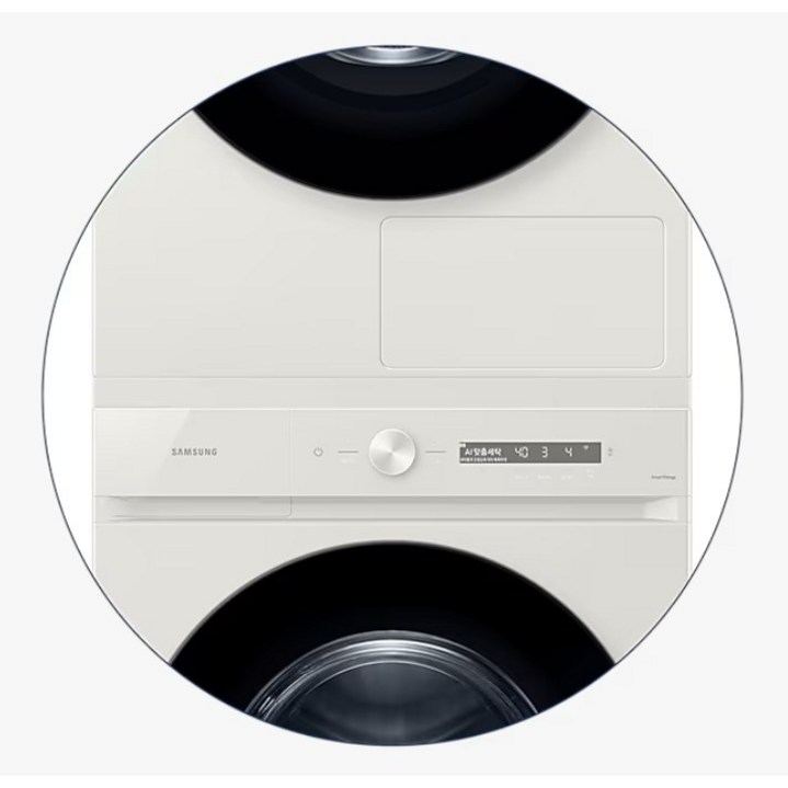 [삼성] 비스포크 그랑데 AI 건조기 세탁기  SKK-ANE  직렬설치 스태킹 그레이지