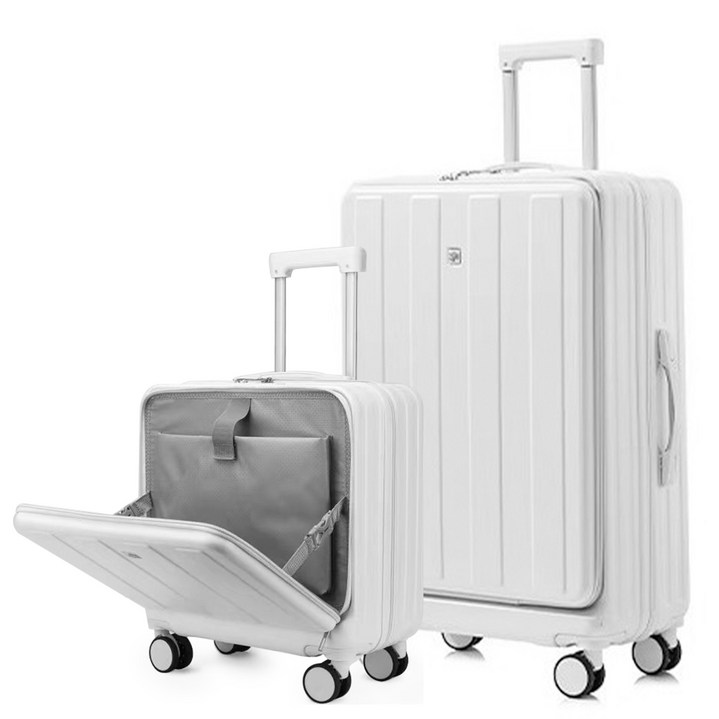 TACAHE 앞포켓 USB충전 미니 기내용 캐리어 18인치 20인치 [3년AS]