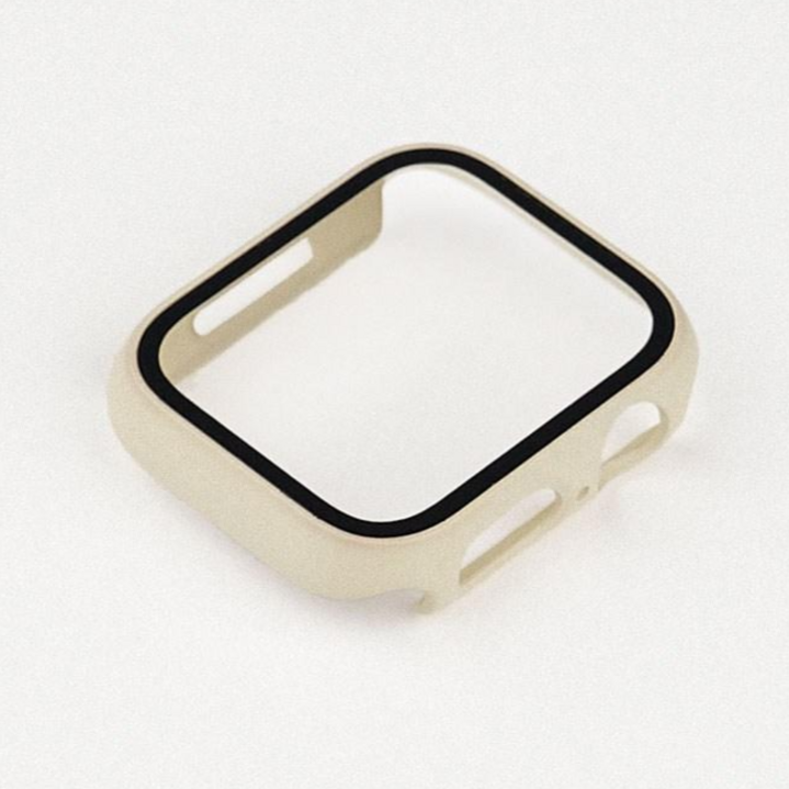 애플워치 7 6 5 4 3 2 1세대 호환 풀커버 강화필름 케이스