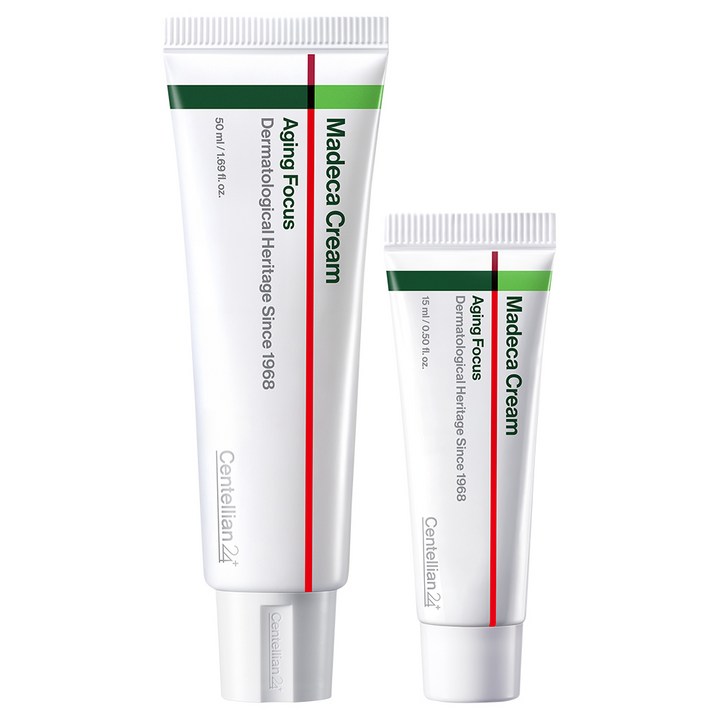 2026 최신상 센텔리안24 마데카크림 에이징 포커스 50ml  15ml 세트