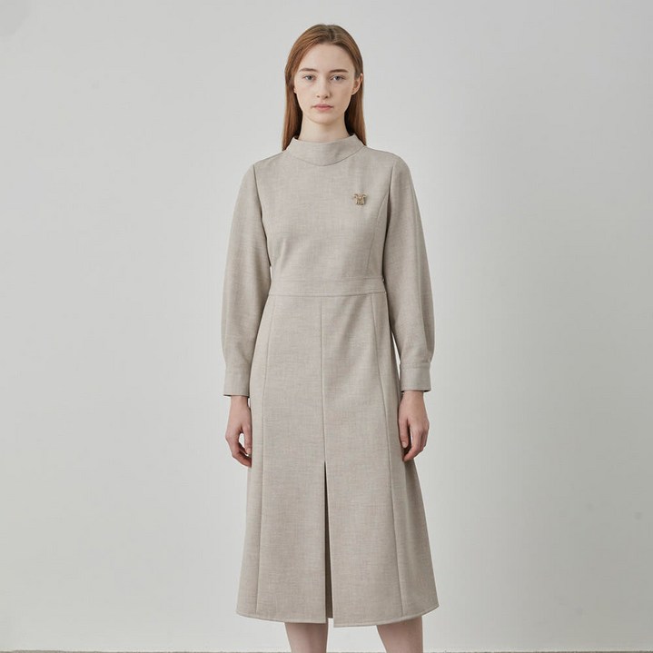 올리비아로렌 모크넥 A라인 원피스 VOCOA5S2121