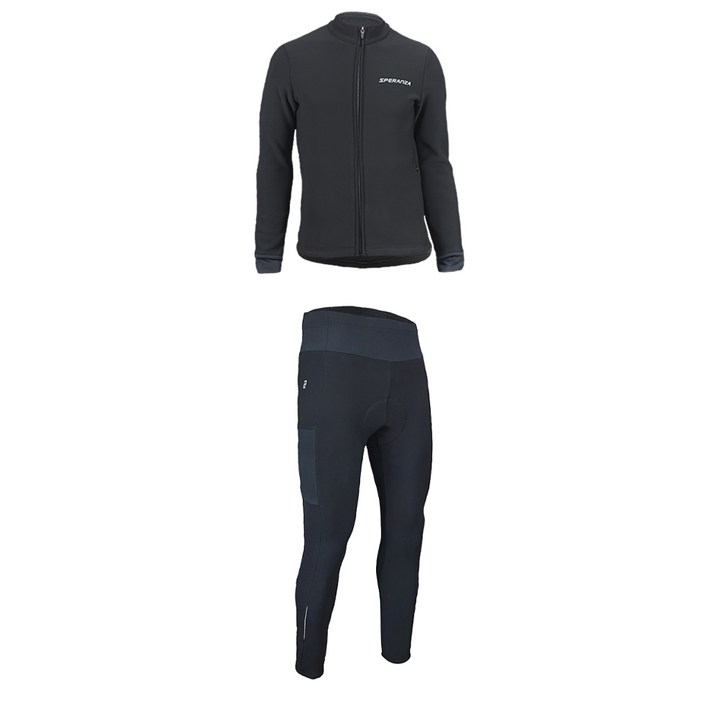 [스페란자] 윈터방한저지 루이프로핏 세트 (제이드블랙)