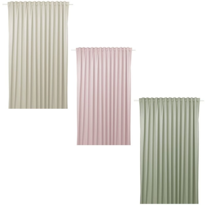 이케아 암막커튼 커튼테이프 포함 210x250 벵타 3가지색상