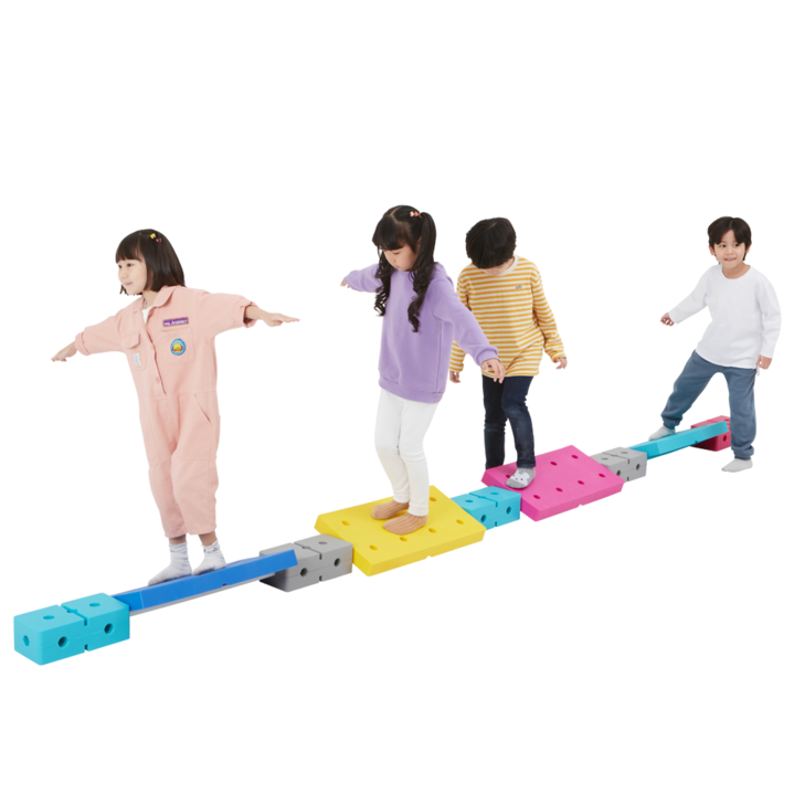 아이소파 흔들흔들 다리건너기 놀이 IGP012 유아 밸런스 보드 놀이 체육 교구 모음
