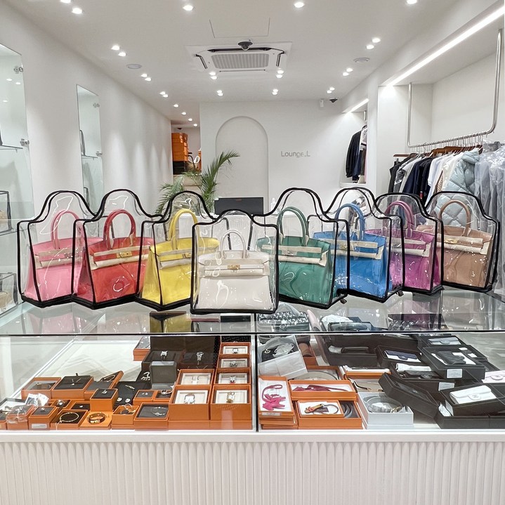 명품 가방 PVC 투명 보관함 케이스