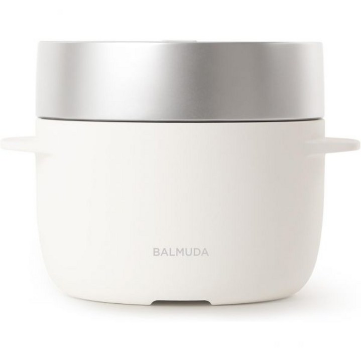 밥솥 보온 전기밥통 찜기 발뮤다 3고450g 전기밥솥고한K03AWH （화이트