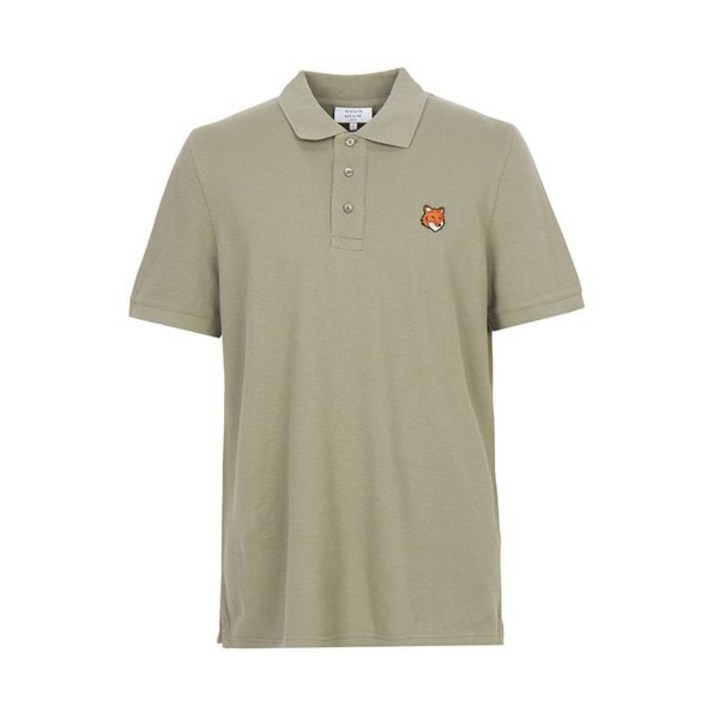 백화점정품 메종키츠네 반팔 티셔츠 폭스헤드 남성 카라 반팔티셔츠 PM00209KP0002 P131 반팔티