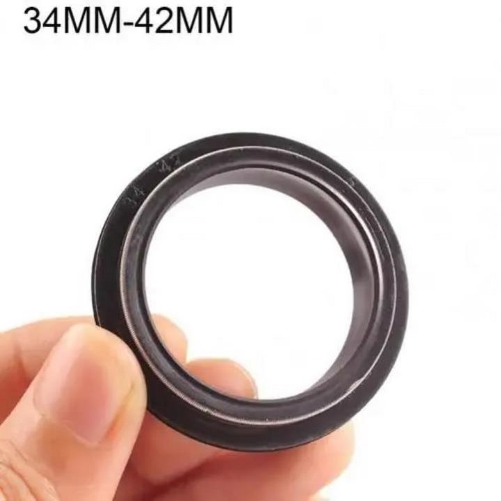 자전거 프론트 포크 먼지 씰 링 수리 키트 부품 블랙 휴대용 절묘한 링