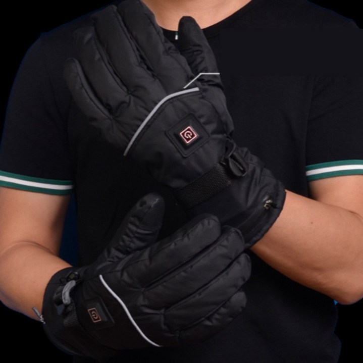 히트엑스 발열장갑 충전식 겨울 라이딩 온열 방한용 장갑, 1개