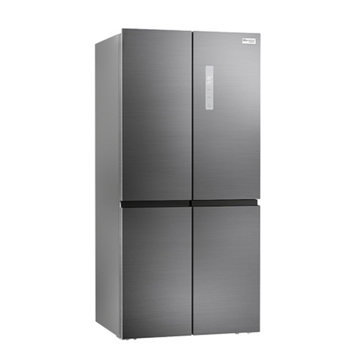 대형냉장고 캐리어 클라윈드 양문형냉장고 방문설치, 실버글래스, RRF-SN420GFR