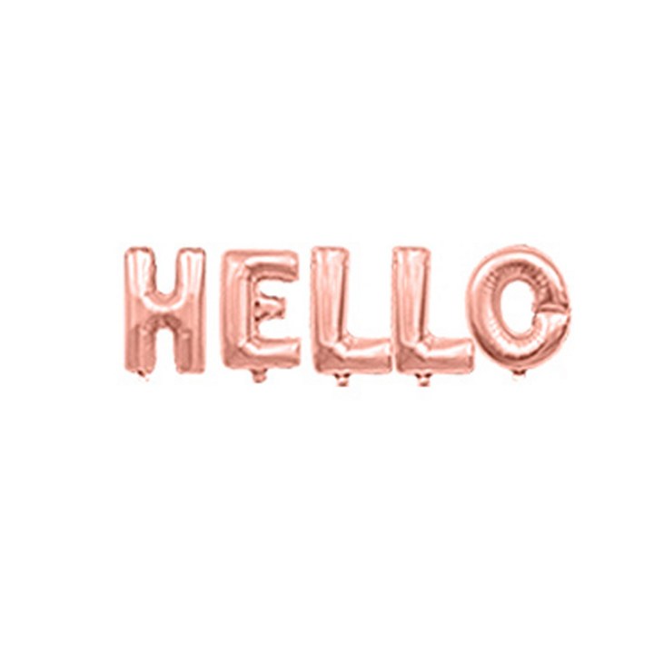 파티 풍선 HELLO 대