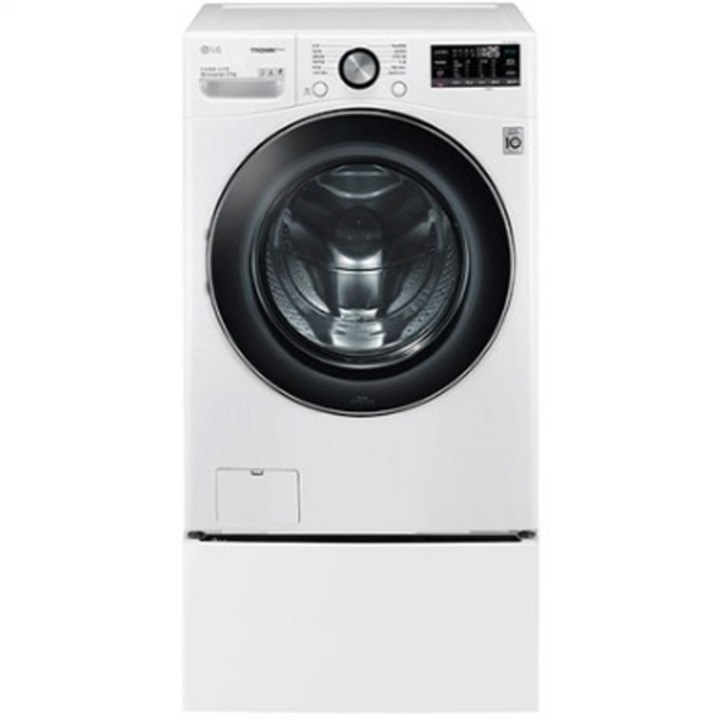 LG전자 트롬 트윈워시 드럼세탁기 21kg + 미니워시 4kg 방문설치, 화이트, 세탁기(F21WDUX), 미니워시(FX4WC)