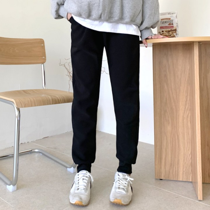 잘빠진 여성용 융털 기모 조거팬츠 잘빠진 여성용 융털 기모 조거팬츠