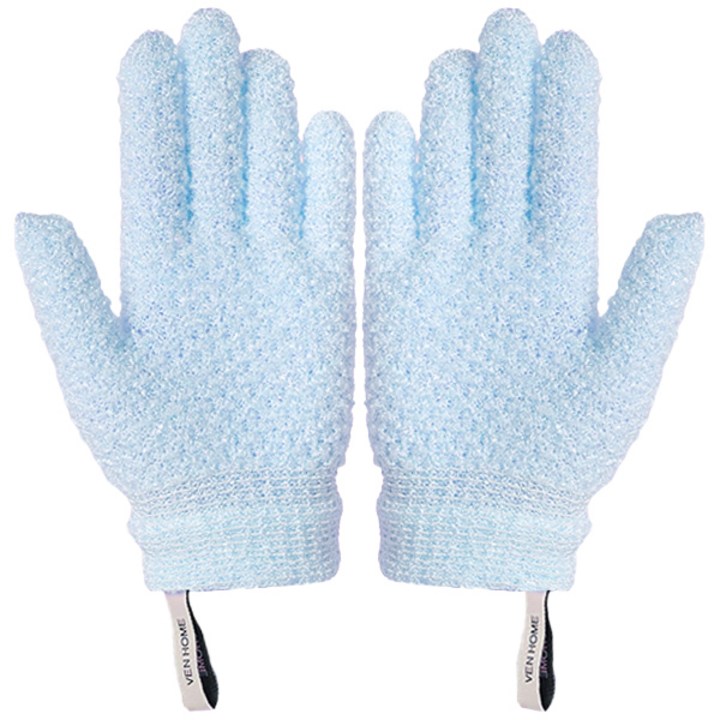 벤홈 목욕 때밀이 장갑, 블루, 2개입, 1개