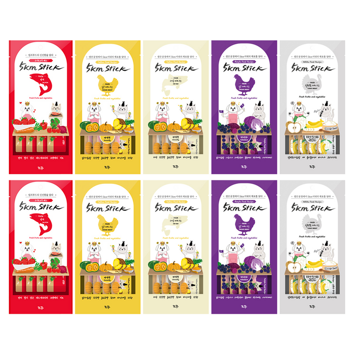 조공 전연령 고양이 강아지 오키로스틱 짜먹는 간식 5팩