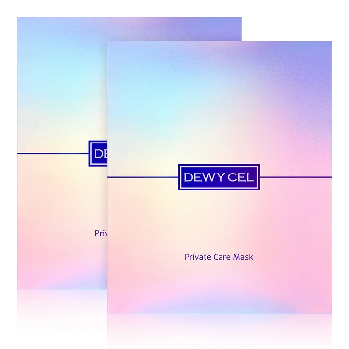 듀이셀 프라이빗케어 마스크팩, 2개, 5개입