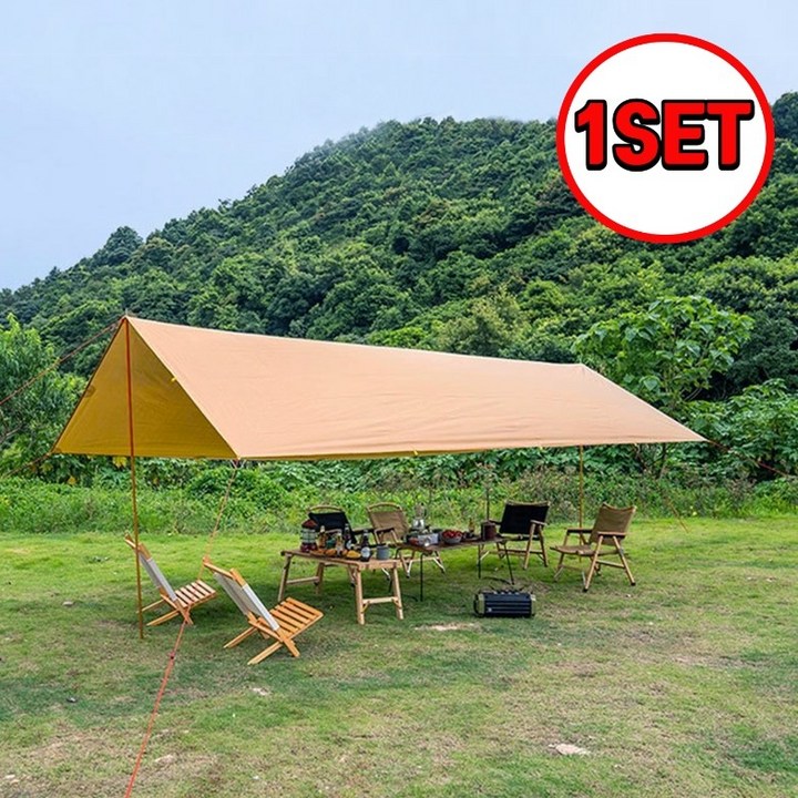 [자외선 차단] 오해디랩 아웃도어 캠핑 타프 그늘막
