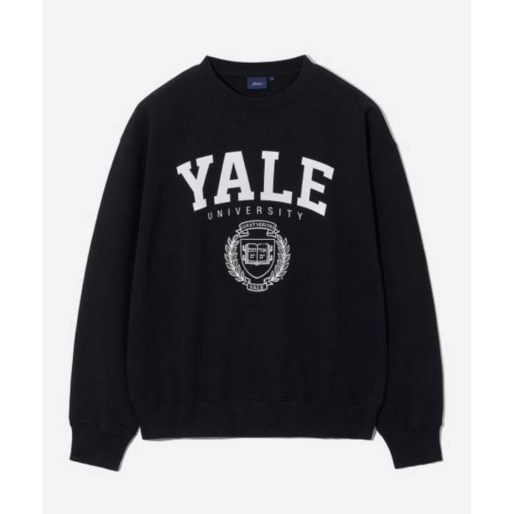 국내정품 예일 맨투맨 긴팔 엠블 스웨트셔츠 블랙 100948
