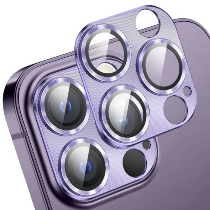 렌즈켑 디자인 아이폰 14 프로 맥스 카메라 렌즈 프로텍터, 블링 울트라 HD 투명 강화 유리 다이아몬드 카메라 렌즈 보호 커버 20230518