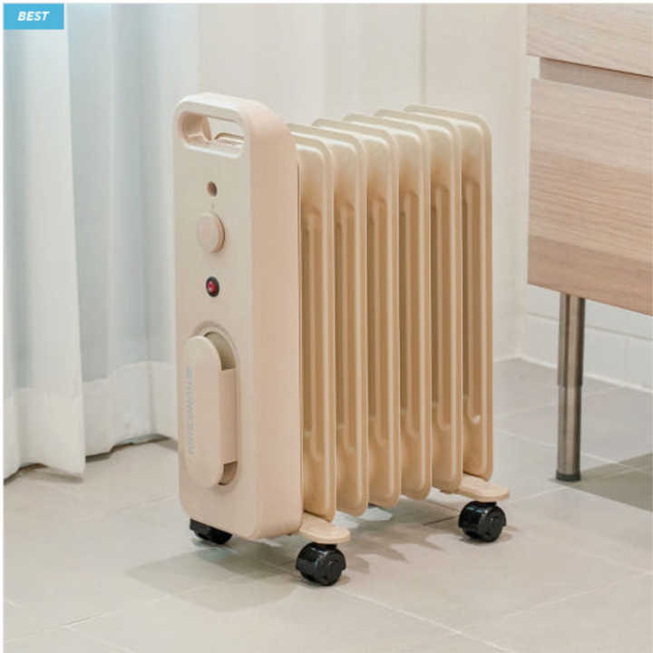 국산 흥신 오르씨 가정용 라디에이터 절전형 전기난로 업소용 사무실 난방기 샌드색, 샌드색 7핀 ORRCY09S