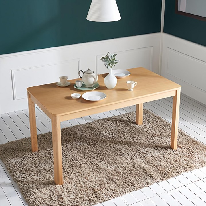 삼익가구 삼익가구데일 4인용 원목 식탁 테이블 식탁테이블입식테이블