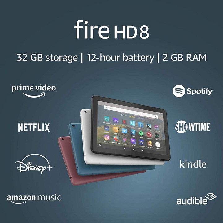 8인치태블릿 Amazon  아마존 파이어 HD 8 인치  태블릿 32GB 2020년 10세대