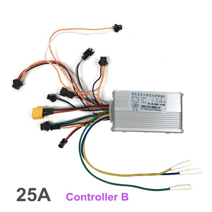 알콘듀얼 JP 60V 25A 37A 전기 스쿠터 컨트롤러 전기 보드 60V 듀얼 모터 전기 스쿠터 USEFOR FLJ 스쿠터, 25A Controller B