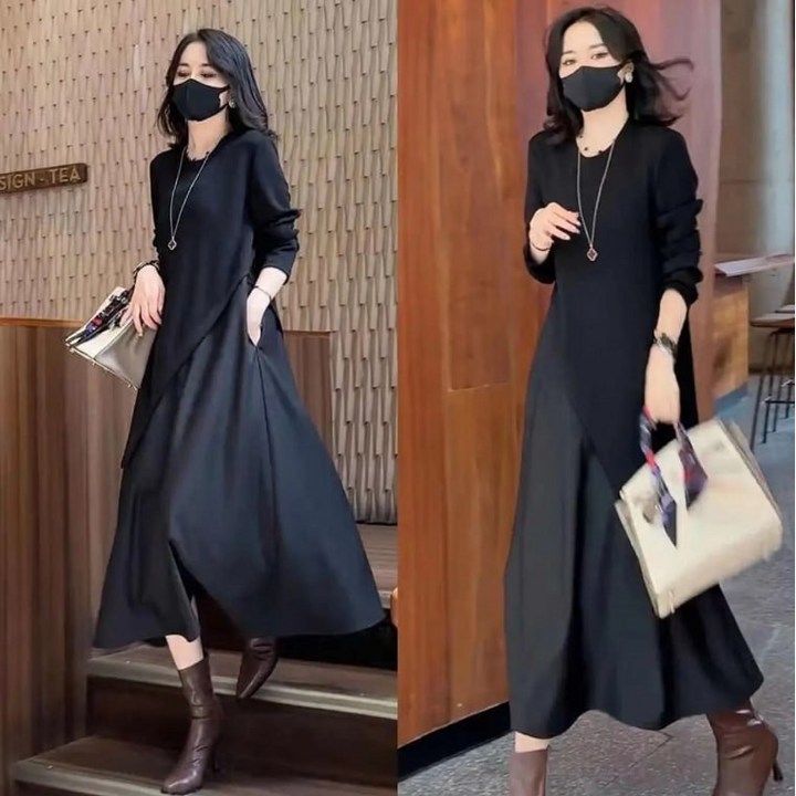 하루핏 새리원피스 올가을 핫한 롱원피스