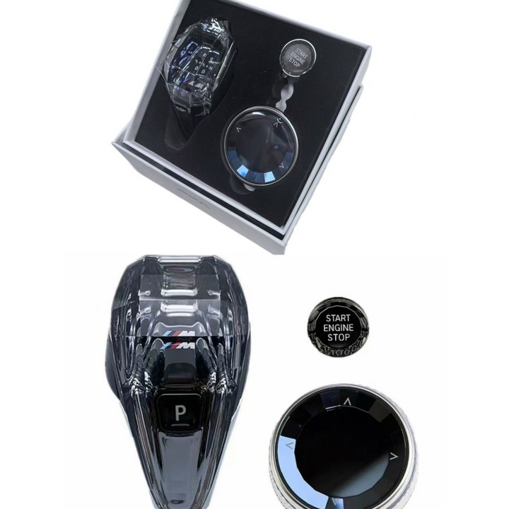 기어봉 교체 크리스탈 기어 시프트 손잡이 짧은 로드 타입 BMW G30 G32 G01 G08 G11 G12 I8 F01 F10 F20 F30 F32 F25 F26 F15 F16