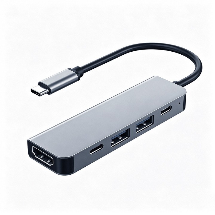 USB-C 멀티허브 HDMI 4K PD100W USB3.0 맥북 노트북 덱스 지원