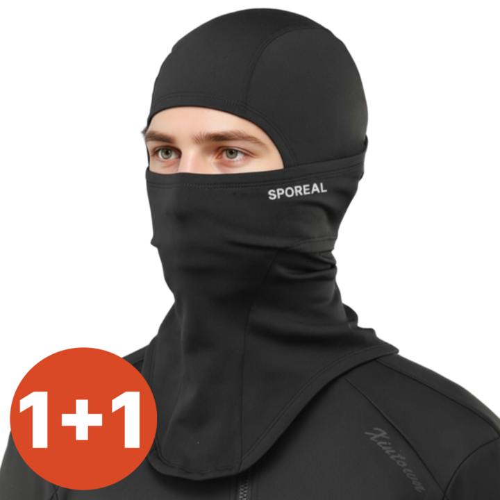 스포리얼 겨울 방한 스포츠 바라클라바 2p