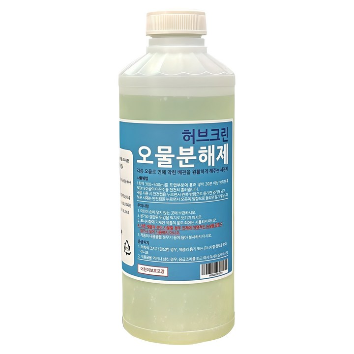 허브크린 오물분해제, 1L, 1개