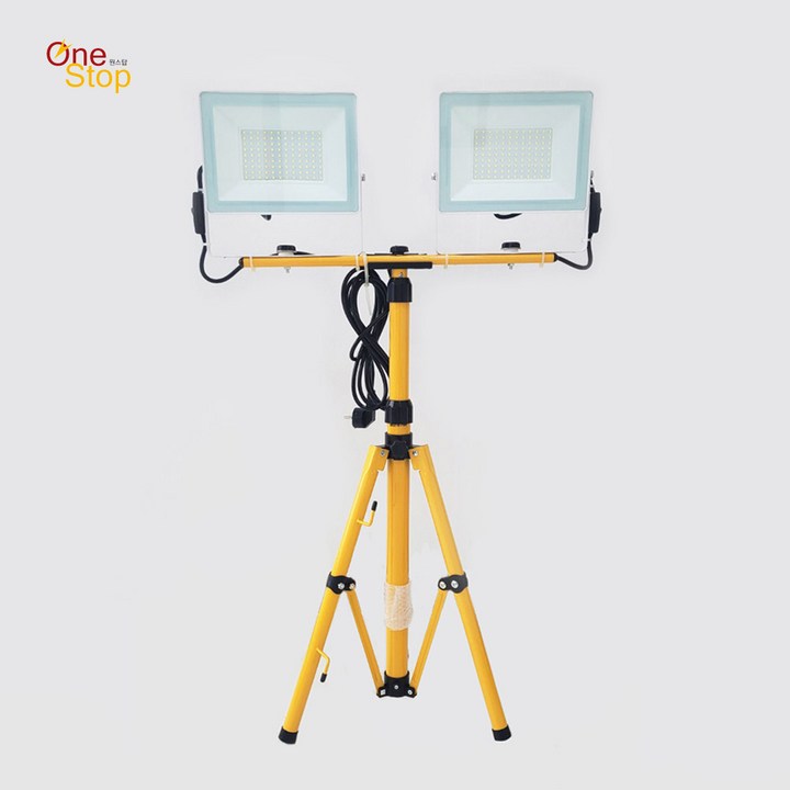 원스탑 LED 210W 스탠드 투광기 작업등 캠핑조명 개별스위치