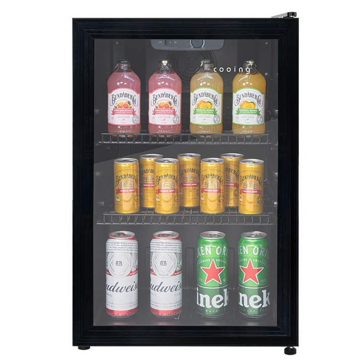 쿠잉전자 쇼케이스 미니 냉장고 70L 방문설치