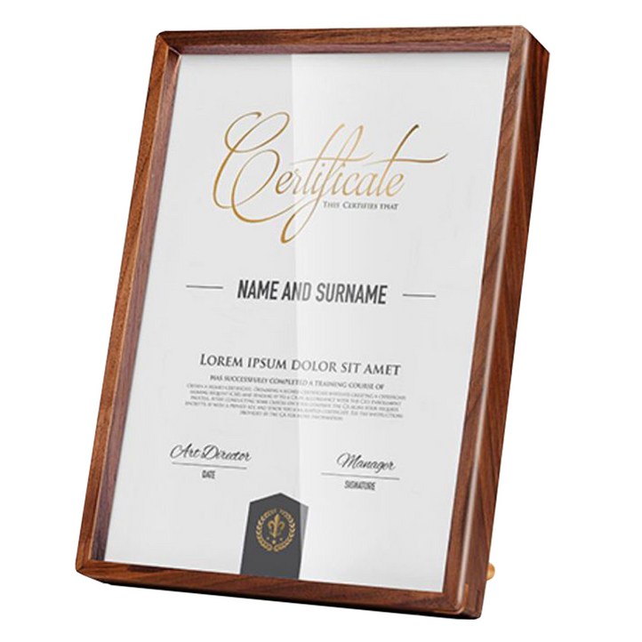 호두나무 원목 고급 인테리어 액자