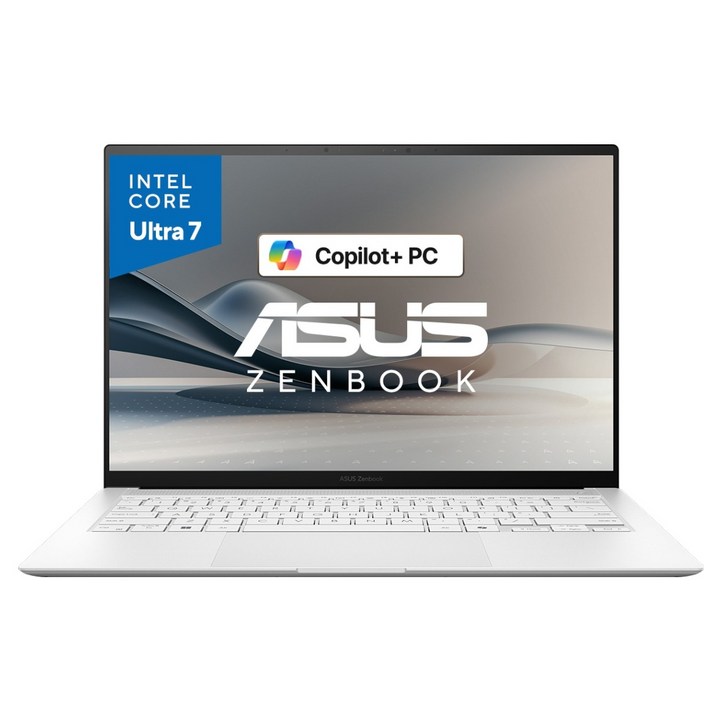 에이수스 2025 젠북 S 14 OLED 인텔코어 Ultra7, 스칸디나비아 화이트, 512GB, 16GB, WIN11 Home, UX5406SA-PZ433W