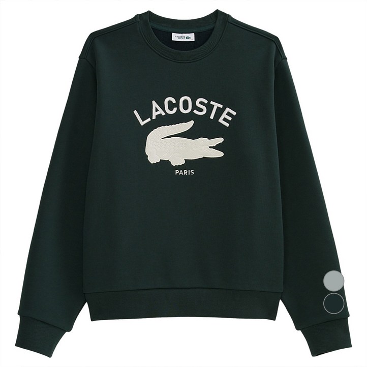 라코스테 여성용 테니스 크루넥 스웻셔츠 SF945E55N
